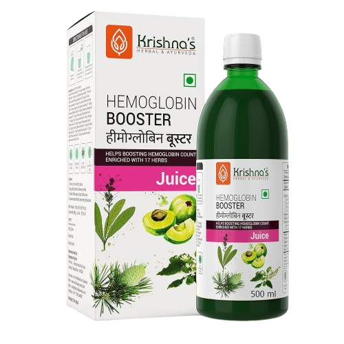 Picture of Krishna's Herbal & Ayurveda Hemoglobin Booster Tonic - 500 ML