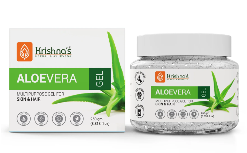 Picture of Krishna's Herbal & Ayurveda Aloevera Gel - 250 GM