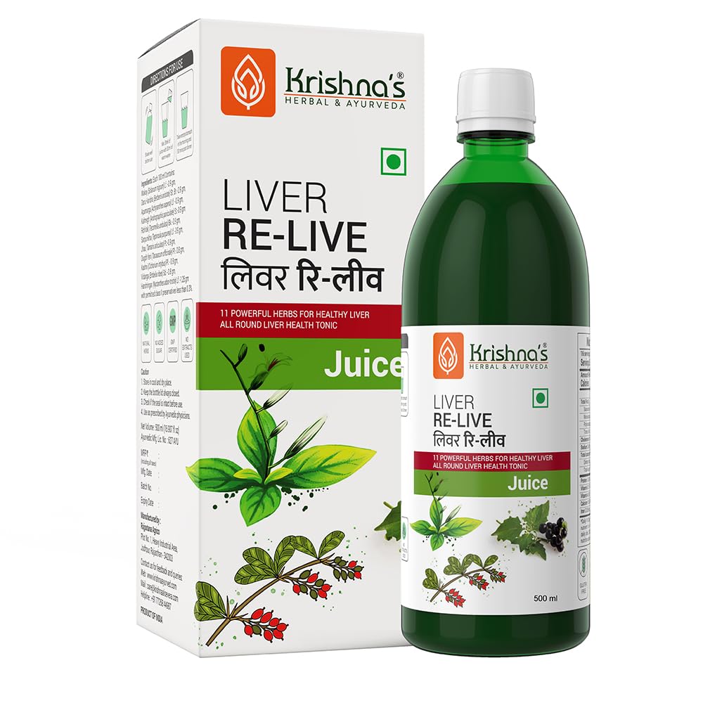 Picture of Krishna's Herbal & Ayurveda Liver Live Juice - 500 ML