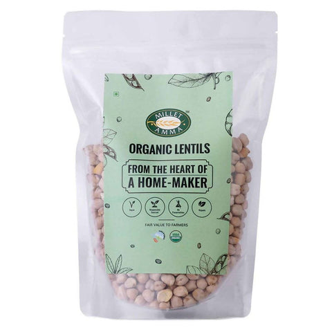 Show details for Millet Amma Organic Kabuli Channa - 500 GM Picture of Millet Amma Organic Kabuli Channa - 500 GM