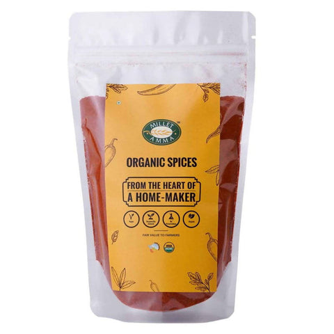 Picture of Millet Amma Organic Red Chilli Powder Byadgi - 200 GM