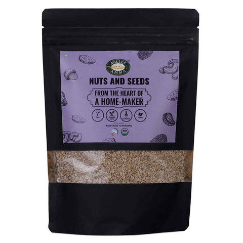 Show details for Millet Amma Organic White Til (Sesame Seeds) - 250 GM Picture of Millet Amma Organic White Til (Sesame Seeds) - 250 GM