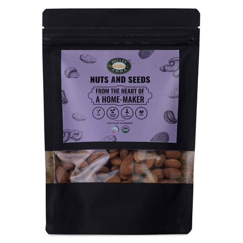 Show details for Millet Amma Organic Almonds Badam - 250 GM Picture of Millet Amma Organic Almonds Badam - 250 GM