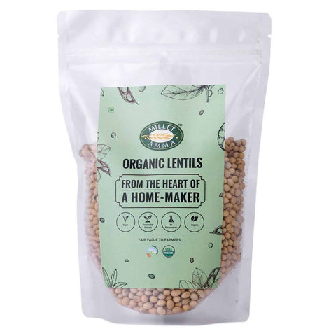 Show details for Millet Amma Soyabean Whole - 500 GM Picture of Millet Amma Soyabean Whole - 500 GM