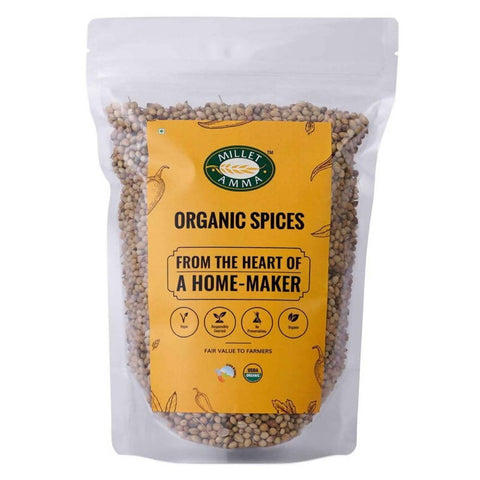 Show details for Millet Amma Organic Whole Corriander - 100 GM Picture of Millet Amma Organic Whole Corriander - 100 GM
