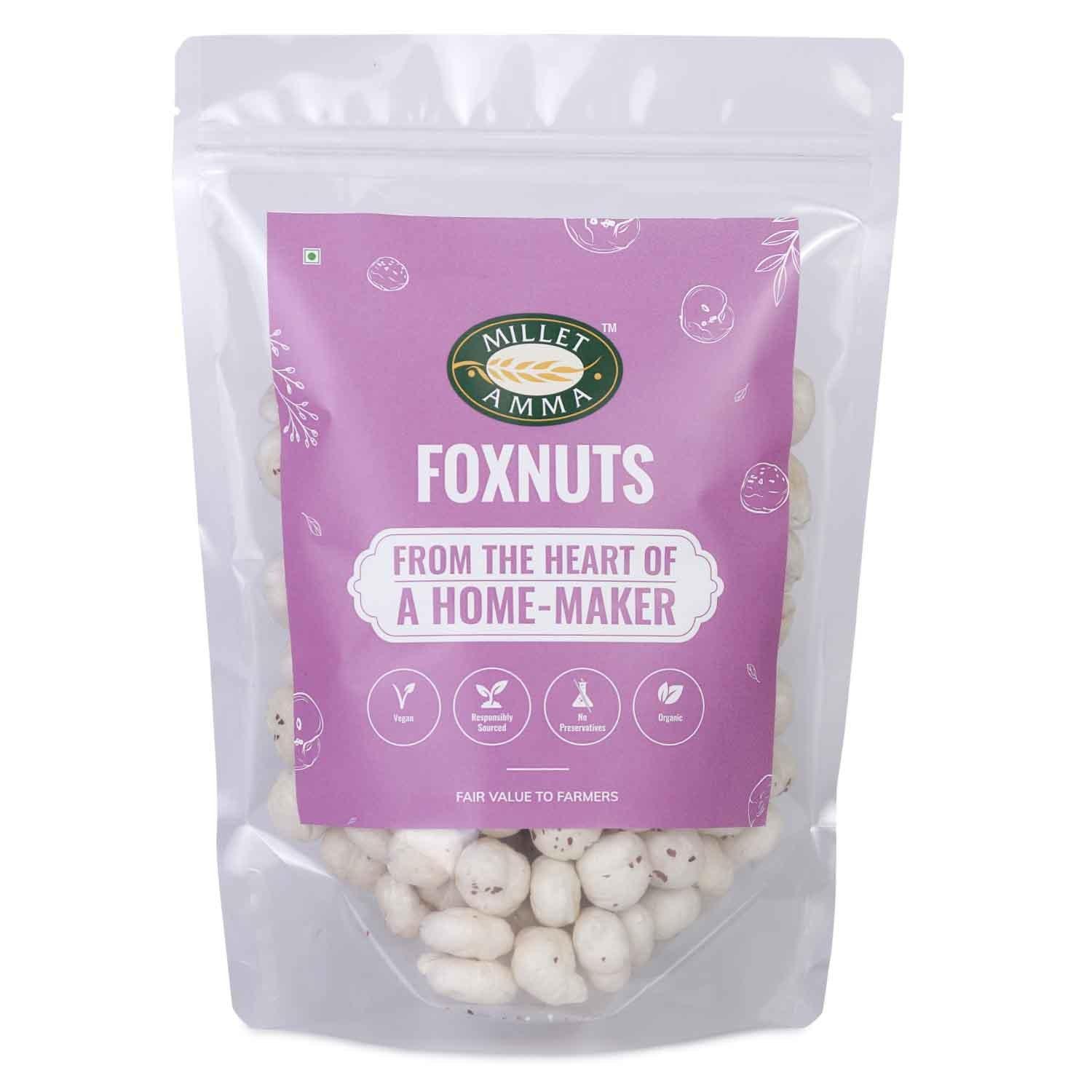 Show details for Millet Amma Foxnuts - 250 GM Picture of Millet Amma Foxnuts - 250 GM