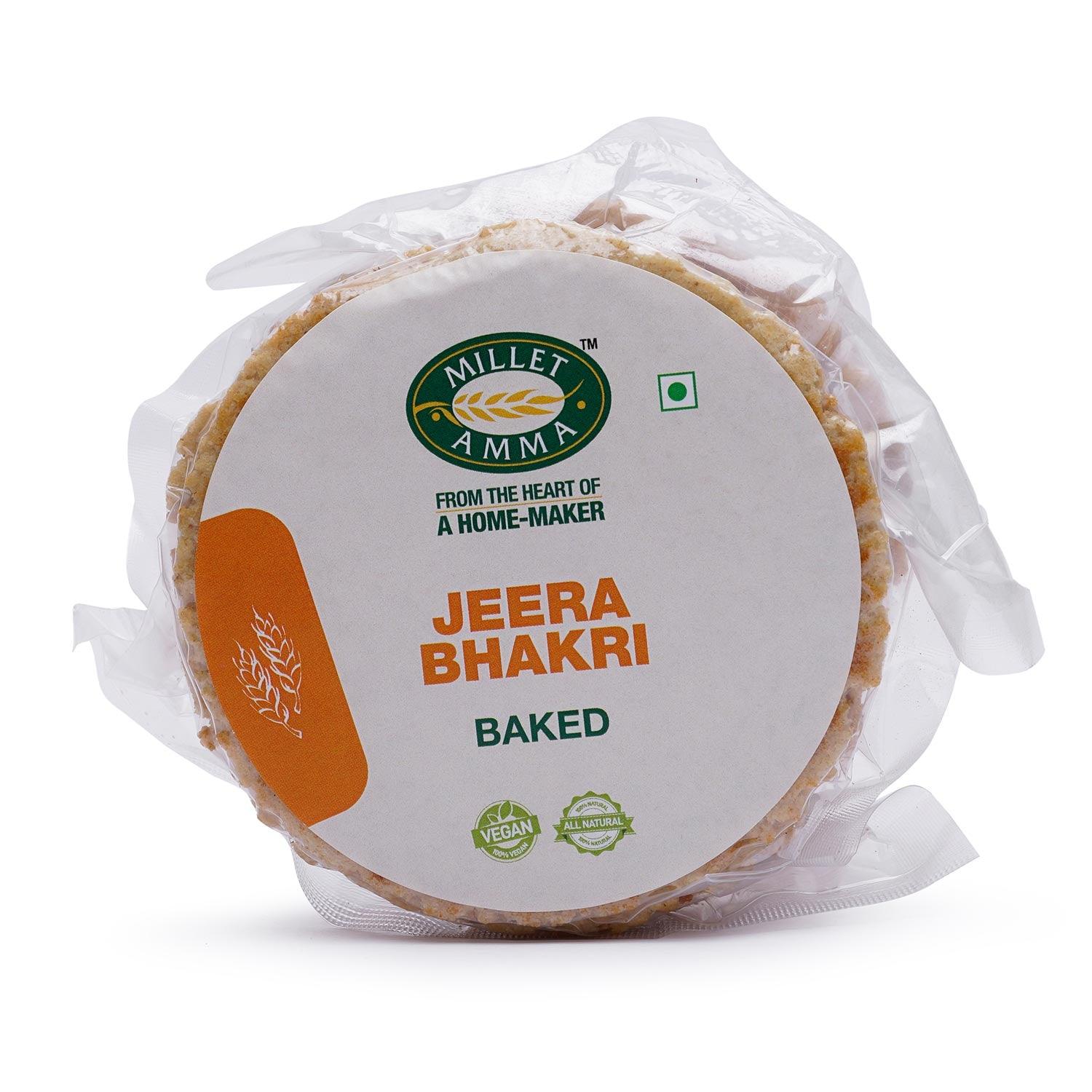 Picture of Millet Amma Jeera Baked Bhakhri - 180 GM