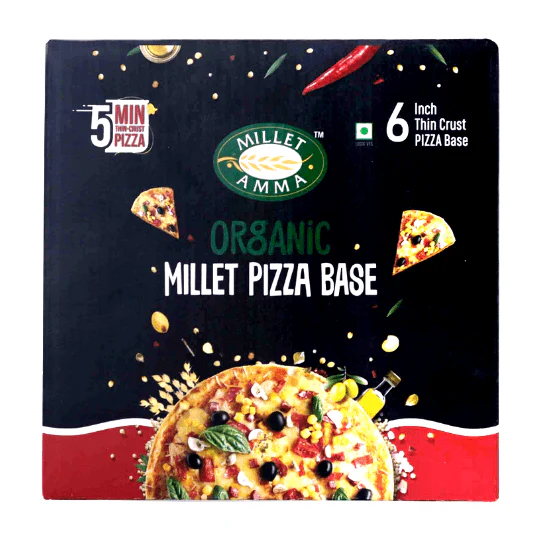 Picture of Millet Amma Organic Millet Pizza Base - 200 GM