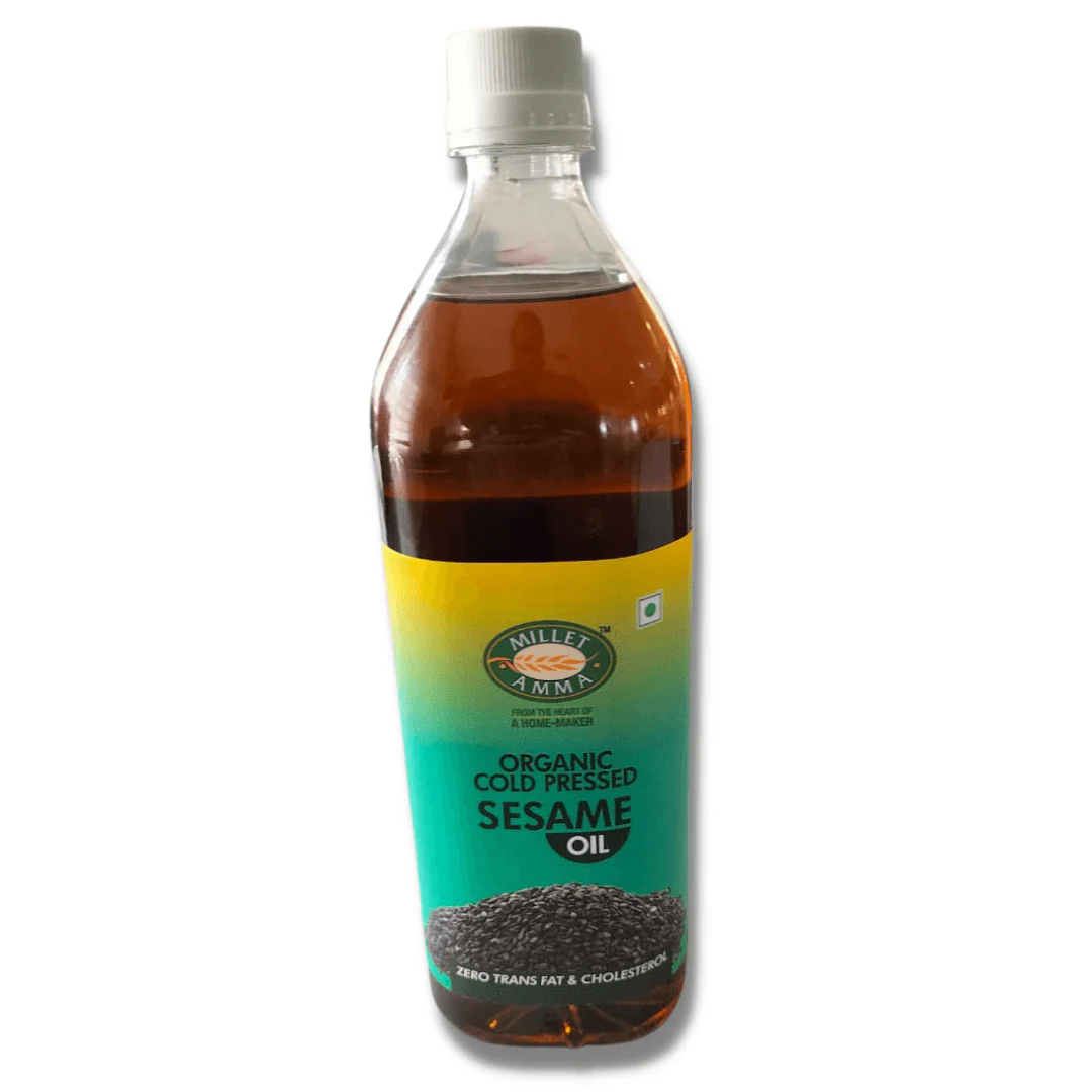 Picture of Millet Amma Organic Cold Pressed Sesame Oil - 500 ML