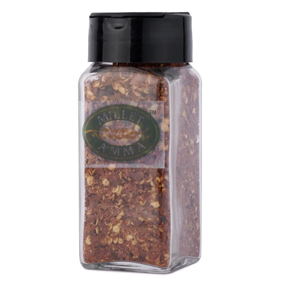 Show details for Millet Amma Organic Red Chilli Flakes - 60 GM Picture of Millet Amma Organic Red Chilli Flakes - 60 GM