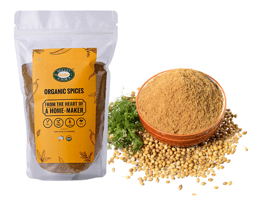 Show details for Millet Amma Organic Coriander Powder - 250 GM Picture of Millet Amma Organic Coriander Powder - 250 GM