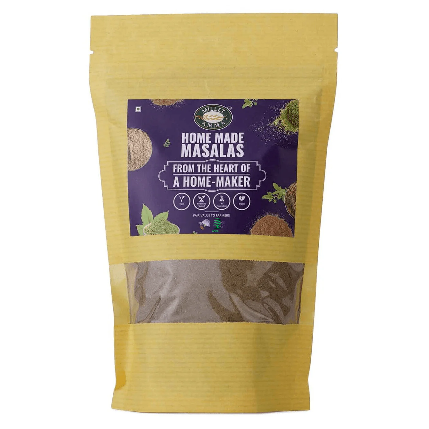 Show details for Millet Amma Organic Garam Masala Powder - 100 GM Picture of Millet Amma Organic Garam Masala Powder - 100 GM
