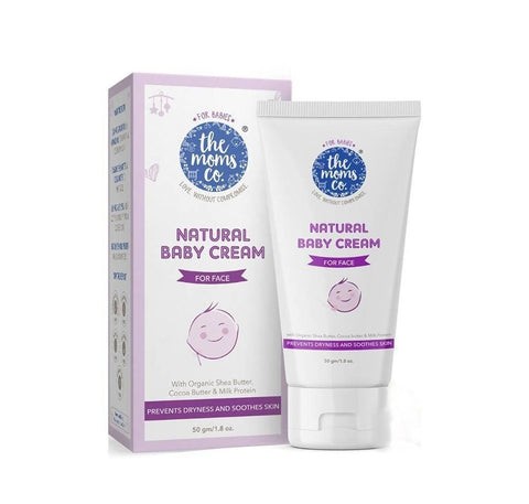 Picture of The Moms Co. Natural Baby Cream For Face - 50 GM