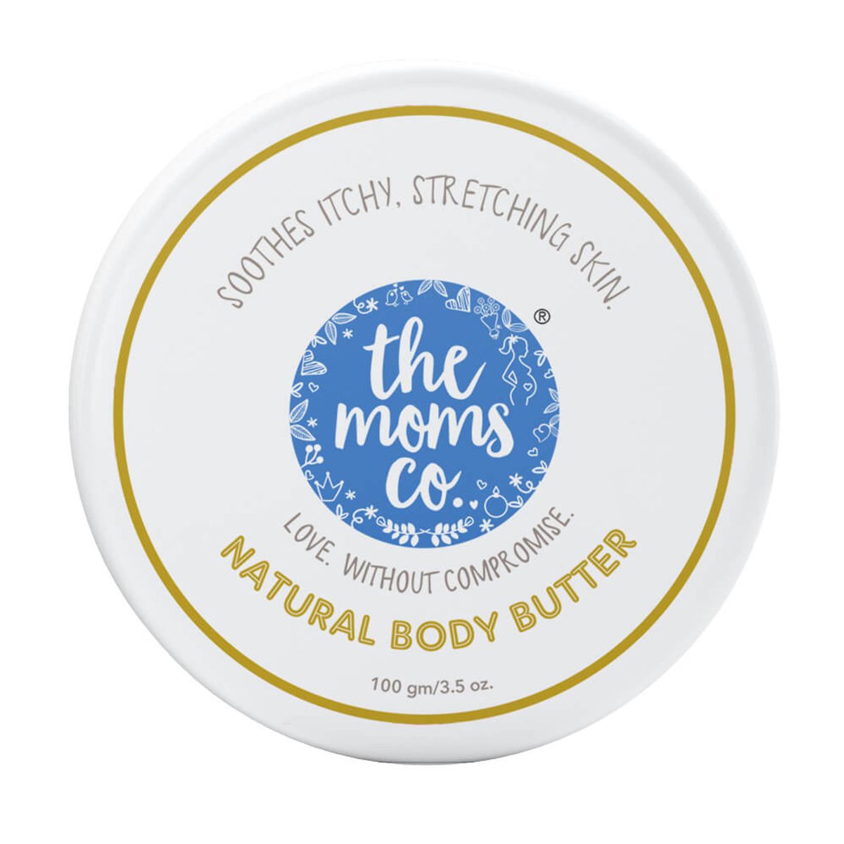 Picture of The Moms Co Natural Body Butter - 100 GM