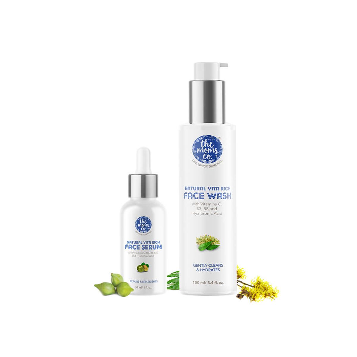 Picture of The Moms Co. Essential Night Care Regime - 100 ML+30 ML