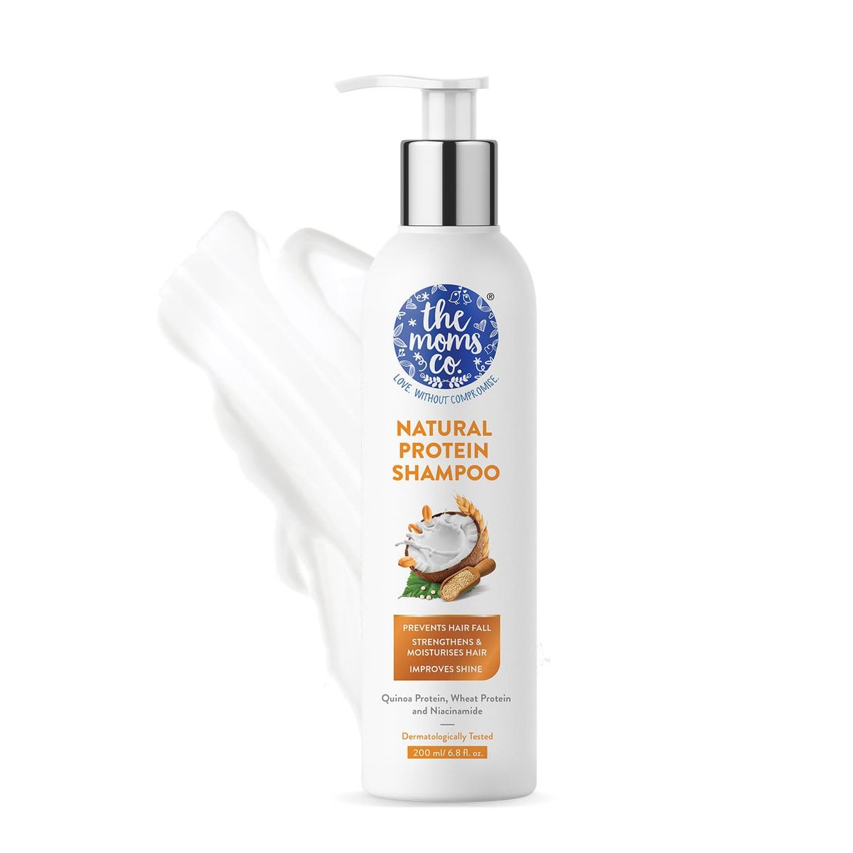 Picture of The Moms Co. Natural Protein Shampoo - 200 ML