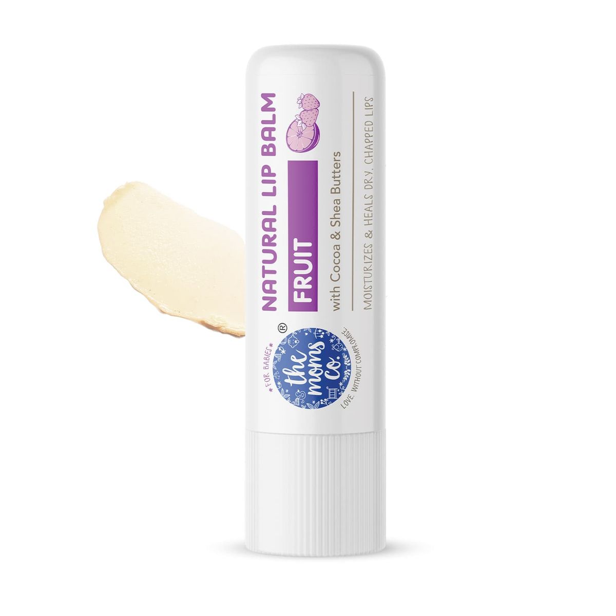 Picture of The Moms Co. Natural Fruit Lip Balm - 5 GM