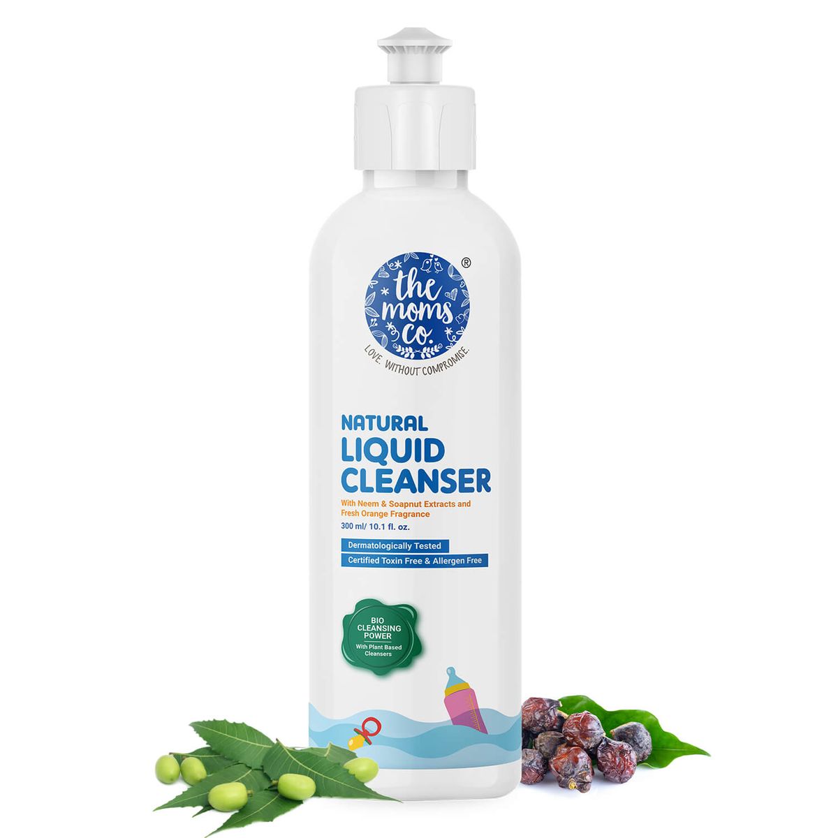 Picture of The Moms Co. Natural Liquid Cleanser - 300 ML