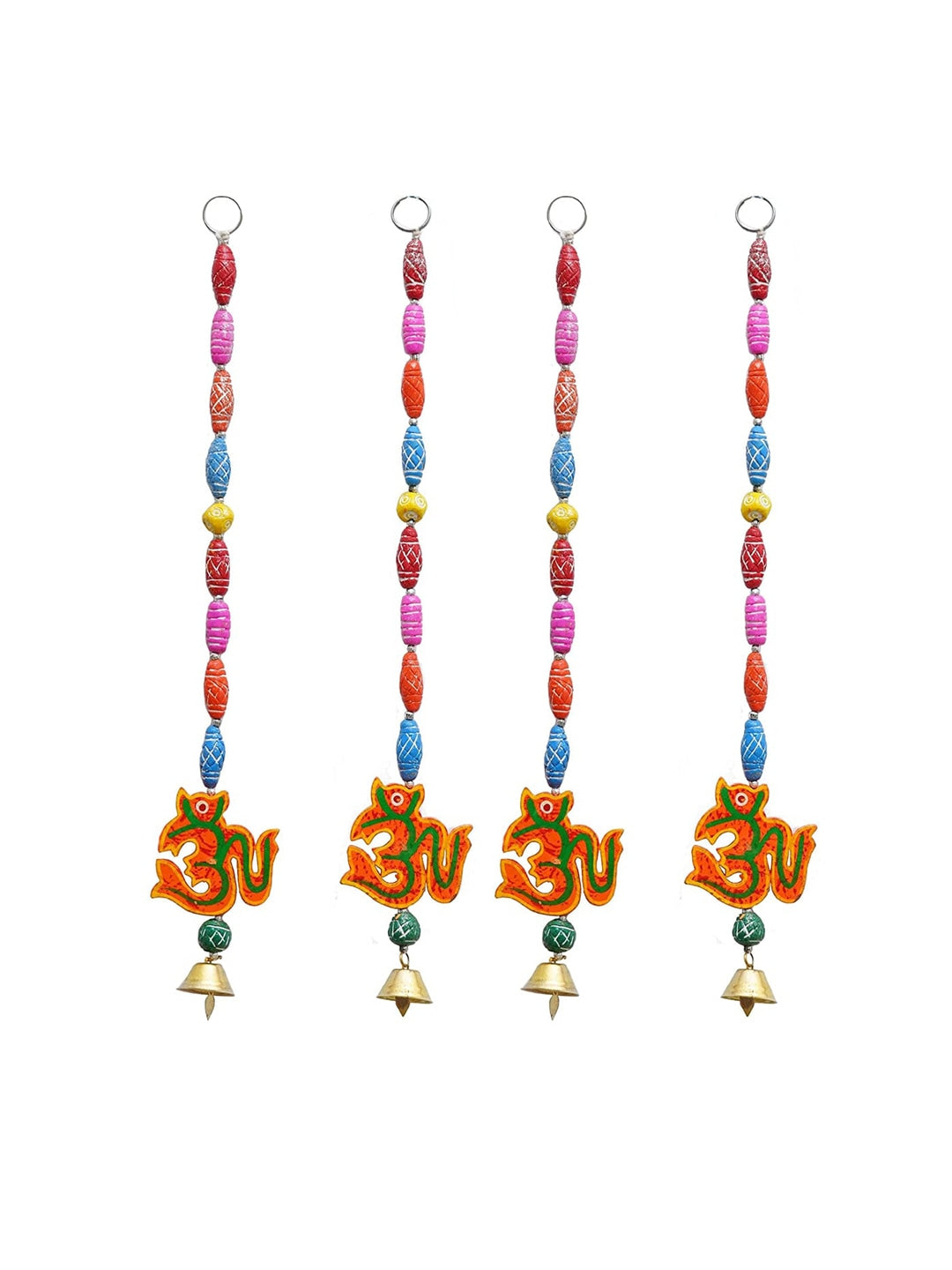 Picture of Tied Ribbons Decorative Om Wall Door Hangings - Set of 4