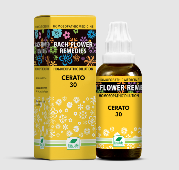 Show details for New Life Homeopathy Bach Flower Remedies Cerato 30 Dilution Picture of New Life Homeopathy Bach Flower Remedies Cerato 30 Dilution