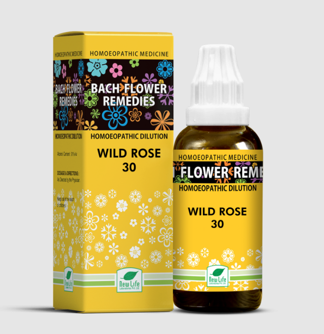 Picture of New Life Homeopathy Bach Flower Remedies Wild Rose Dilution