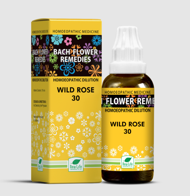 Show details for New Life Homeopathy Bach Flower Remedies Wild Rose Dilution Picture of New Life Homeopathy Bach Flower Remedies Wild Rose Dilution