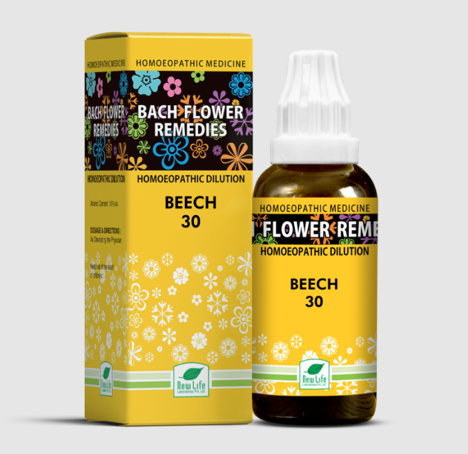 Picture of New Life Homeopathy Bach Flower Remedies Beech Dilution