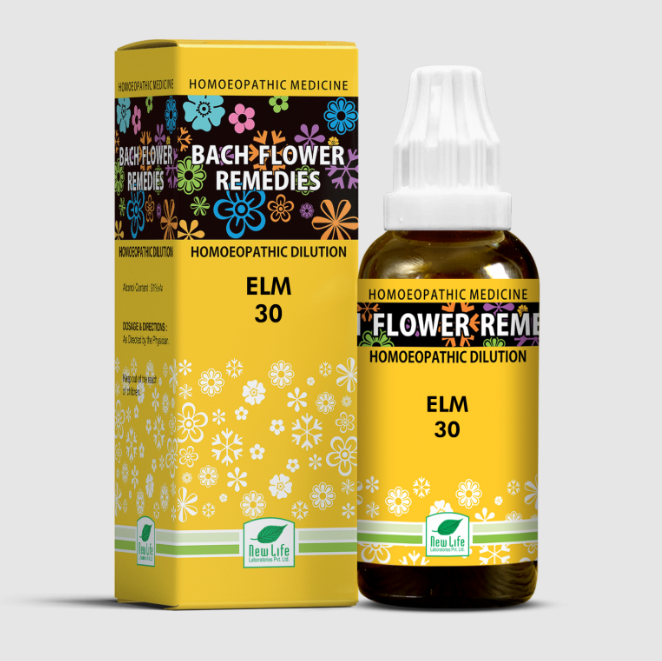 Picture of New Life Homeopathy Bach Flower Remedies Elm Dilution