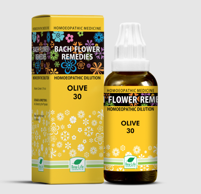 Show details for New Life Homeopathy Bach Flower Remedies Olive Dilution Picture of New Life Homeopathy Bach Flower Remedies Olive Dilution