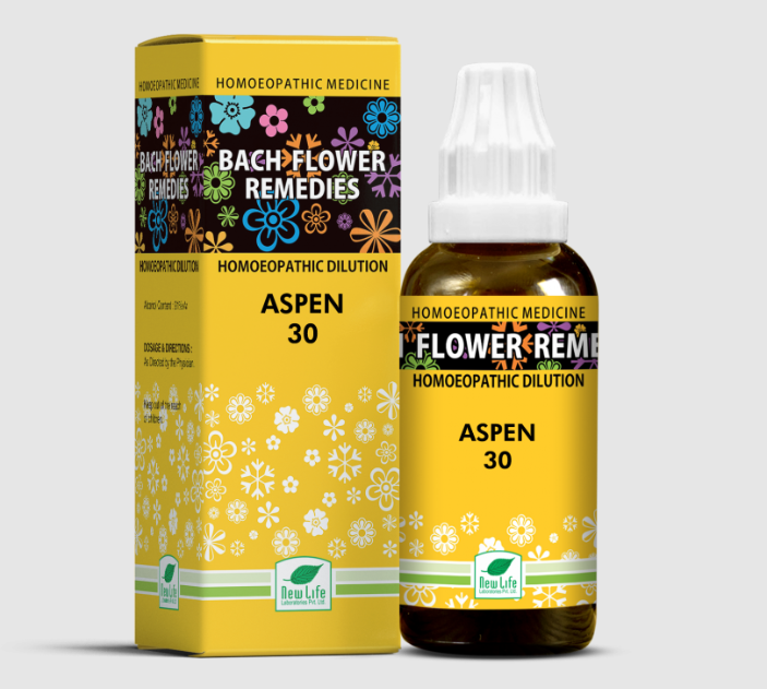 Show details for New Life Homeopathy Bach Flower Remedies Aspen Dilution Picture of New Life Homeopathy Bach Flower Remedies Aspen Dilution