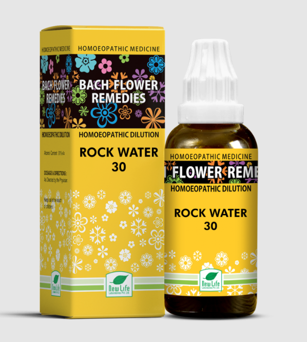 Picture of New Life Homeopathy Bach Flower Remedies Rock Water Dilution