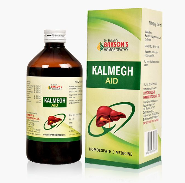 Picture of Bakson's Homeopathy Kalmegh Aid - 450 ML