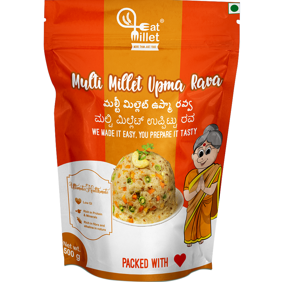 Picture of Eat Millet Multi Millet Upma Rava 500g