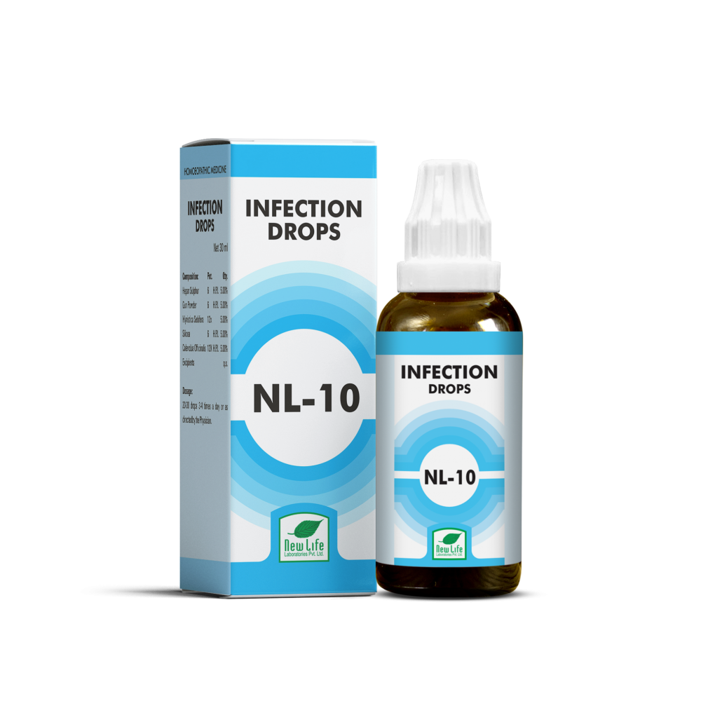 Picture of New Life NL-10 Infection Drops - 30 ML