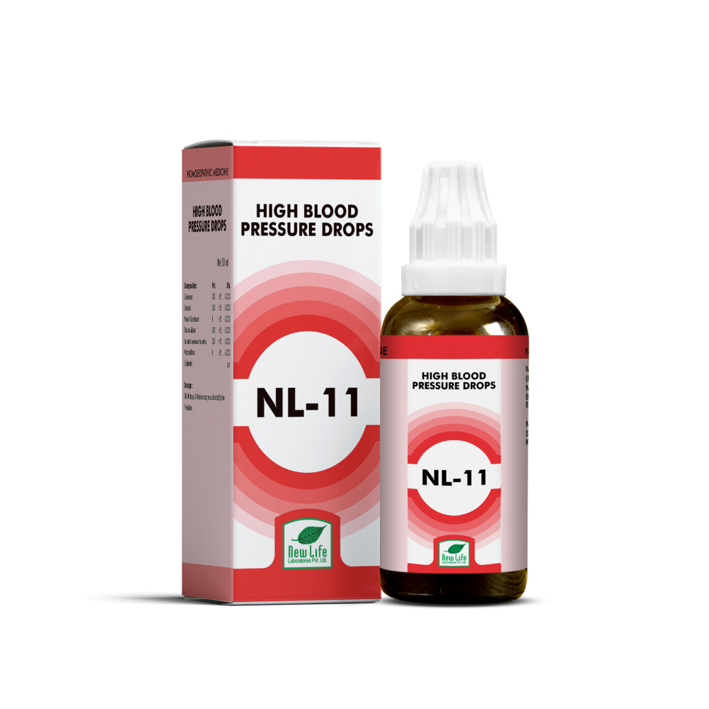 Picture of New Life NL-11 High Blood Pressure Drops - 30 ML