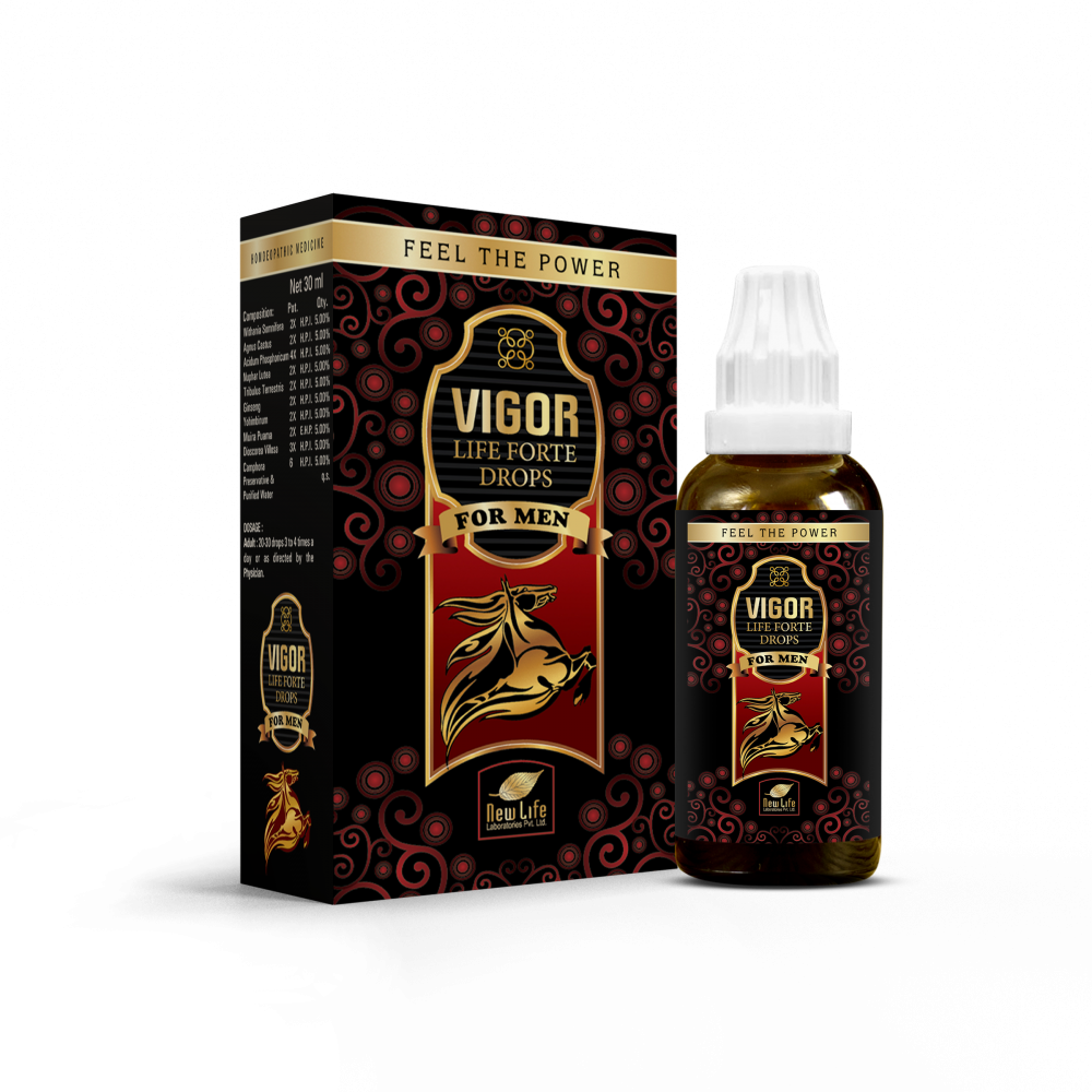 Show details for New Life Vigor Life Forte Drops For Men - 30 ML Picture of New Life Vigor Life Forte Drops For Men - 30 ML