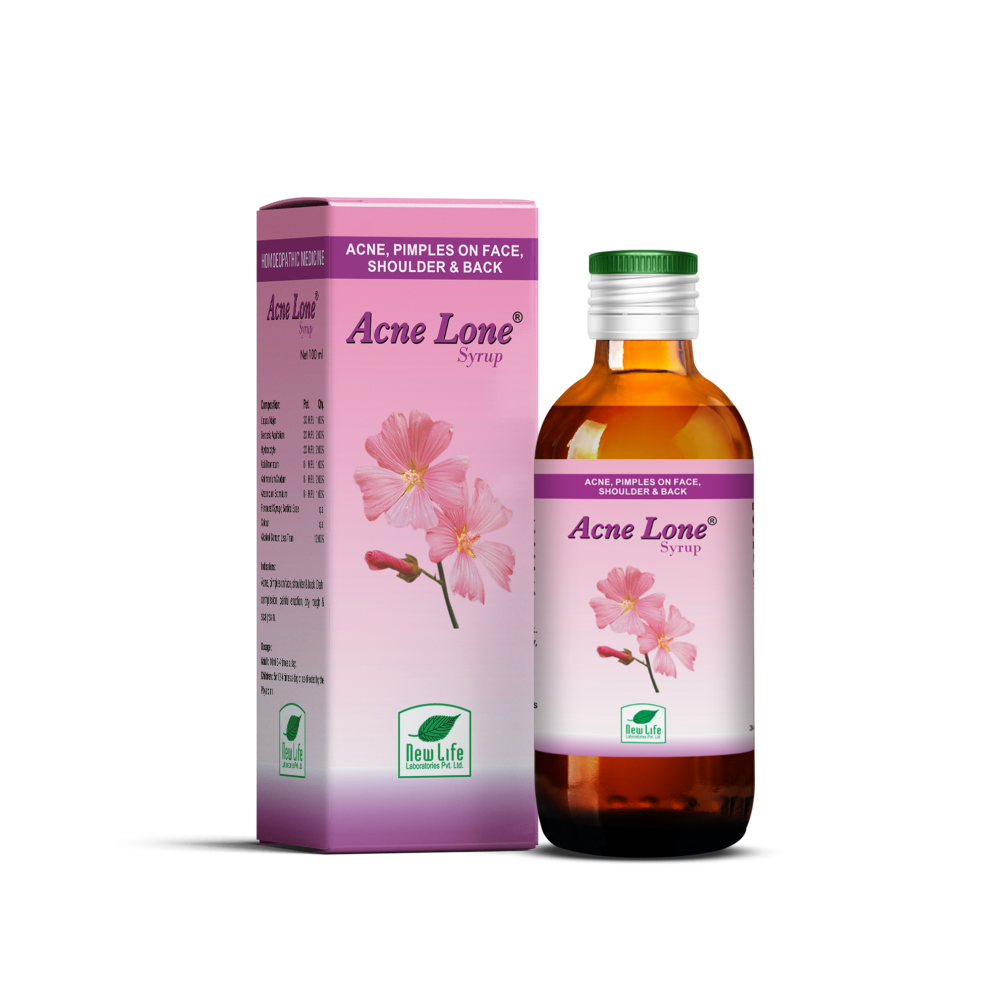 Show details for New Life Acne Lone Syrup Picture of New Life Acne Lone Syrup