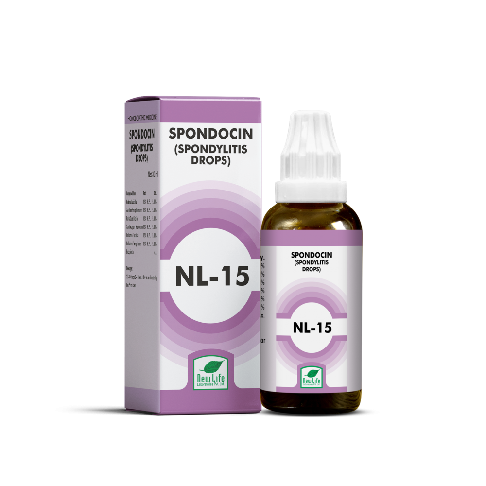 Show details for New Life NL-15 Spondilytis Drops - 30 ML Picture of New Life NL-15 Spondilytis Drops - 30 ML