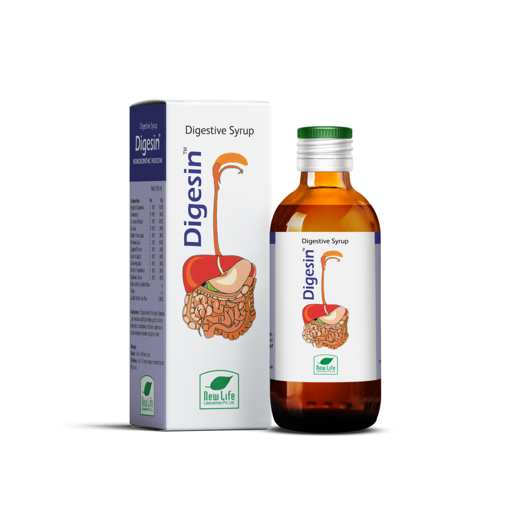 Picture of New Life Digesin Digestive Syrup - 100 ML