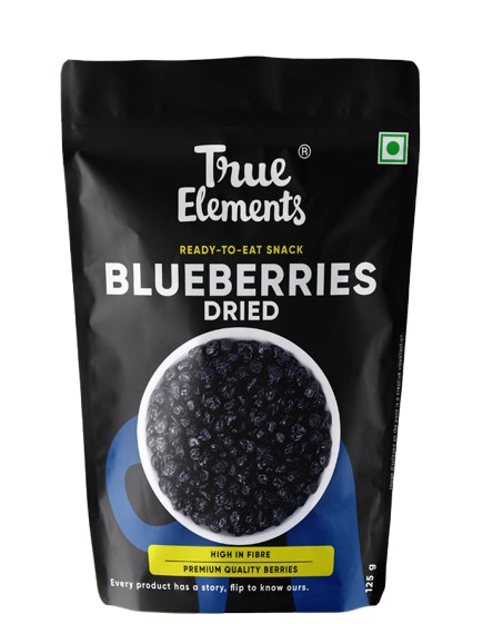 Picture of True Elements Dried Blueberries -  125 GM