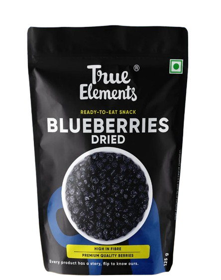Show details for True Elements Dried Blueberries -  125 GM Picture of True Elements Dried Blueberries -  125 GM