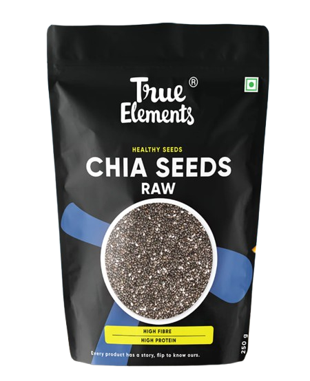 Picture of True Elements Raw Chia Seeds - 250 GM