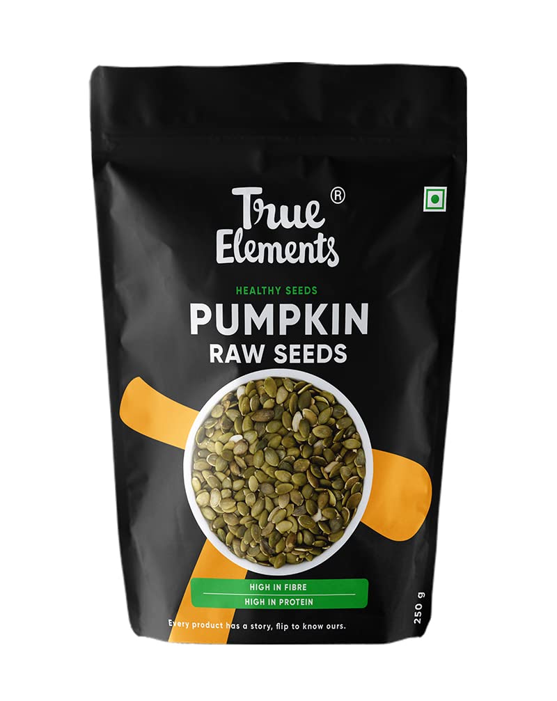 Show details for True Elements Raw Pumpkin Seeds - 250 GM Picture of True Elements Raw Pumpkin Seeds - 250 GM