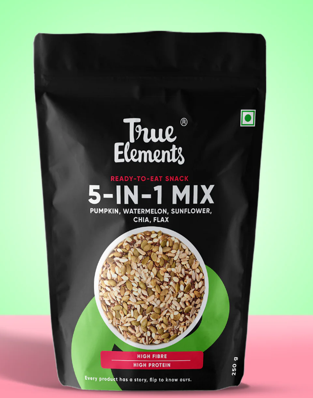 Picture of True Elements 5 in 1 Super Seeds Mix - 250 GM