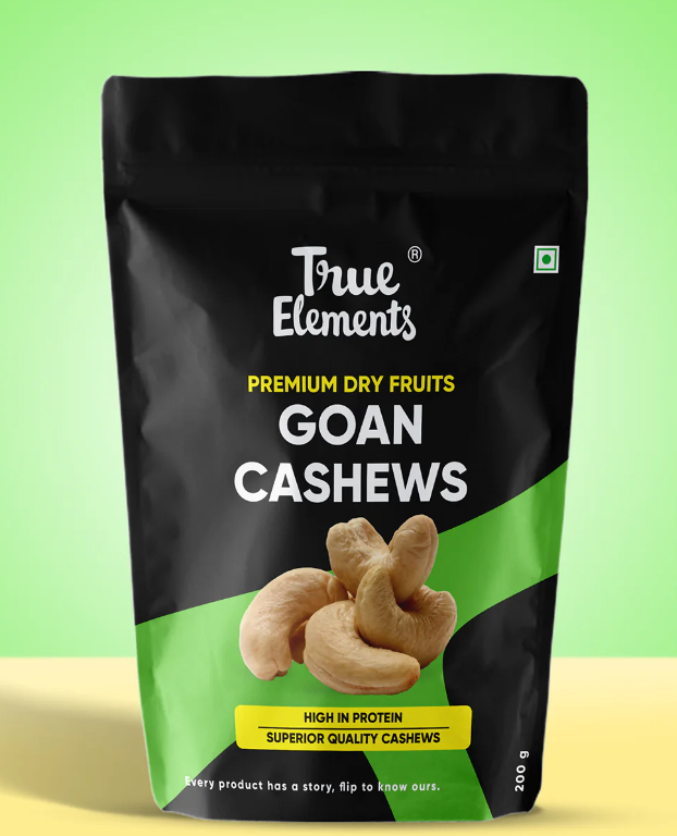 Show details for True Elements Goan Cashews - 200 GM Picture of True Elements Goan Cashews - 200 GM