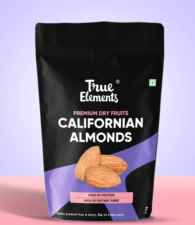 Picture of True Elements Californian Almonds - 1KG