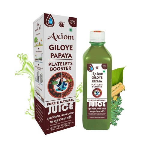 Show details for Axiom Ayurveda Giloye Papaya Juice Picture of Axiom Ayurveda Giloye Papaya Juice