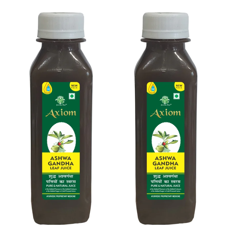 Show details for Axiom Ashwagandha Leaf Juice - 160 ML - Pack of 2 Picture of Axiom Ashwagandha Leaf Juice - 160 ML - Pack of 2