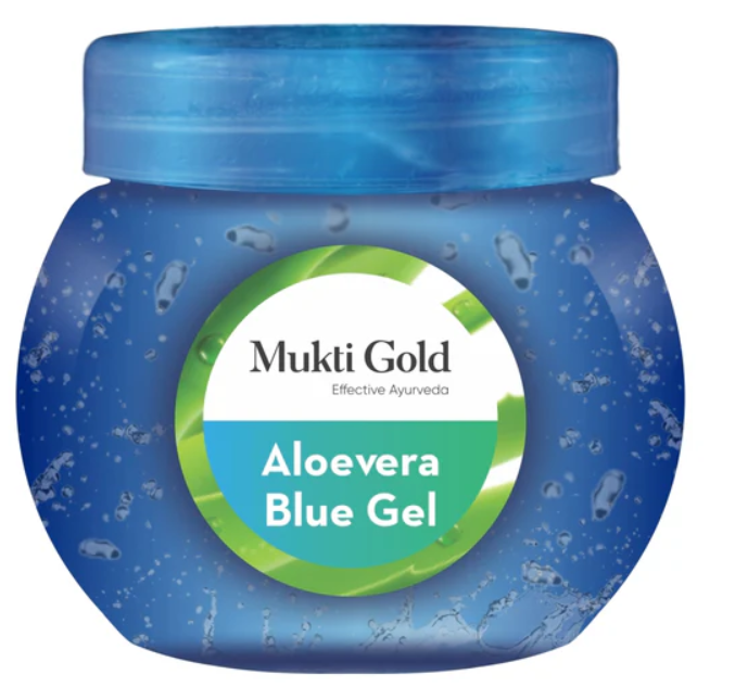 Picture of Axiom Mukti Gold Aloevera Blue Gel - 125 GM