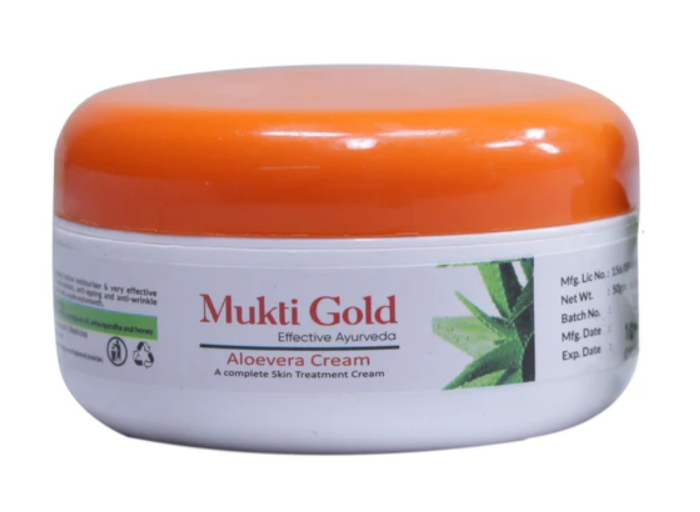 Picture of Axiom Mukti Gold Aloevera Cream - 50 GM - Pack of 2